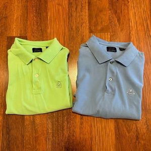 Mens IZOD short sleeved dress shirts